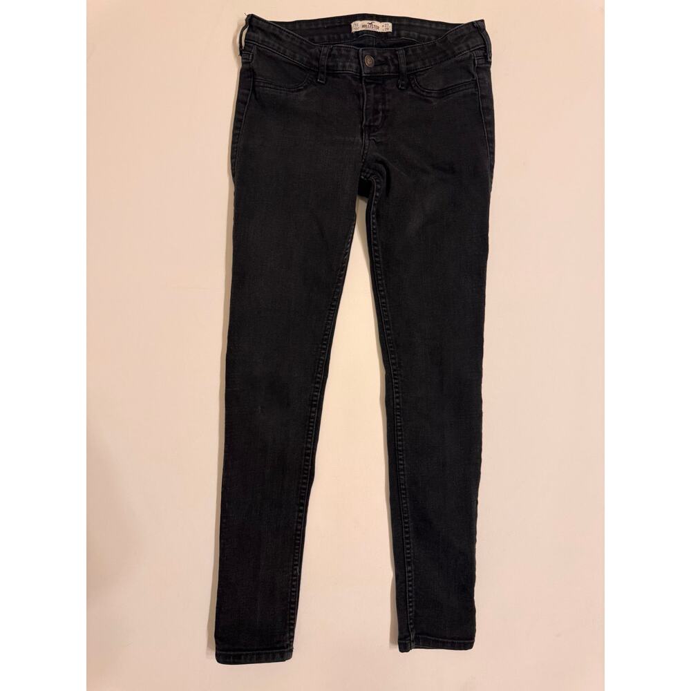 Hollister Women's Black Stretch Skinny Jeans Denim Size 5S Short 29" Inseam